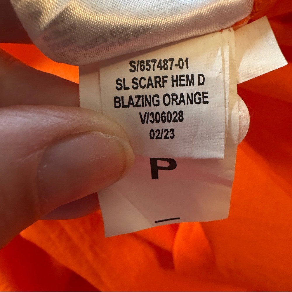Old Navy Strapless Orange Dress - Picture 6 of 9